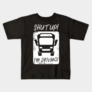 Bus bus driver school bus autobus Kids T-Shirt